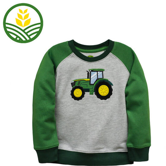 John Deere Toddler Sweatshirt Tractor Crew