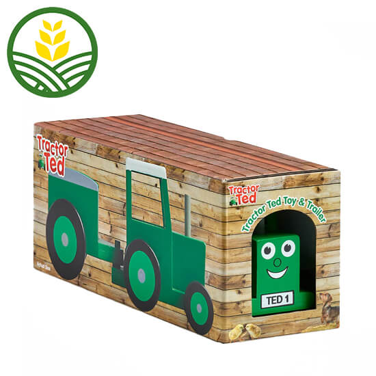 Tractor Ted Toy & Trailer