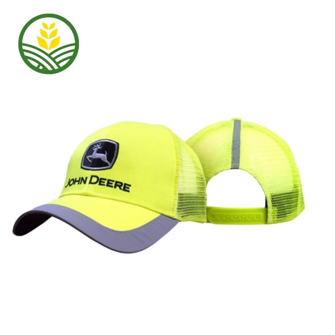 John Deere High Viz mesh back cap