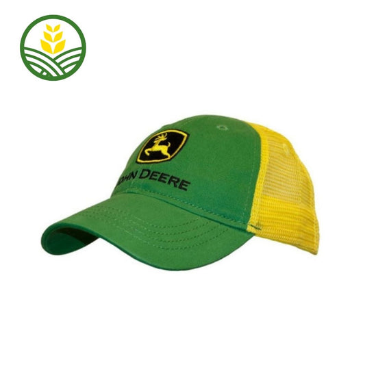 John Deere Kids Green & Yellow Trucker Cap