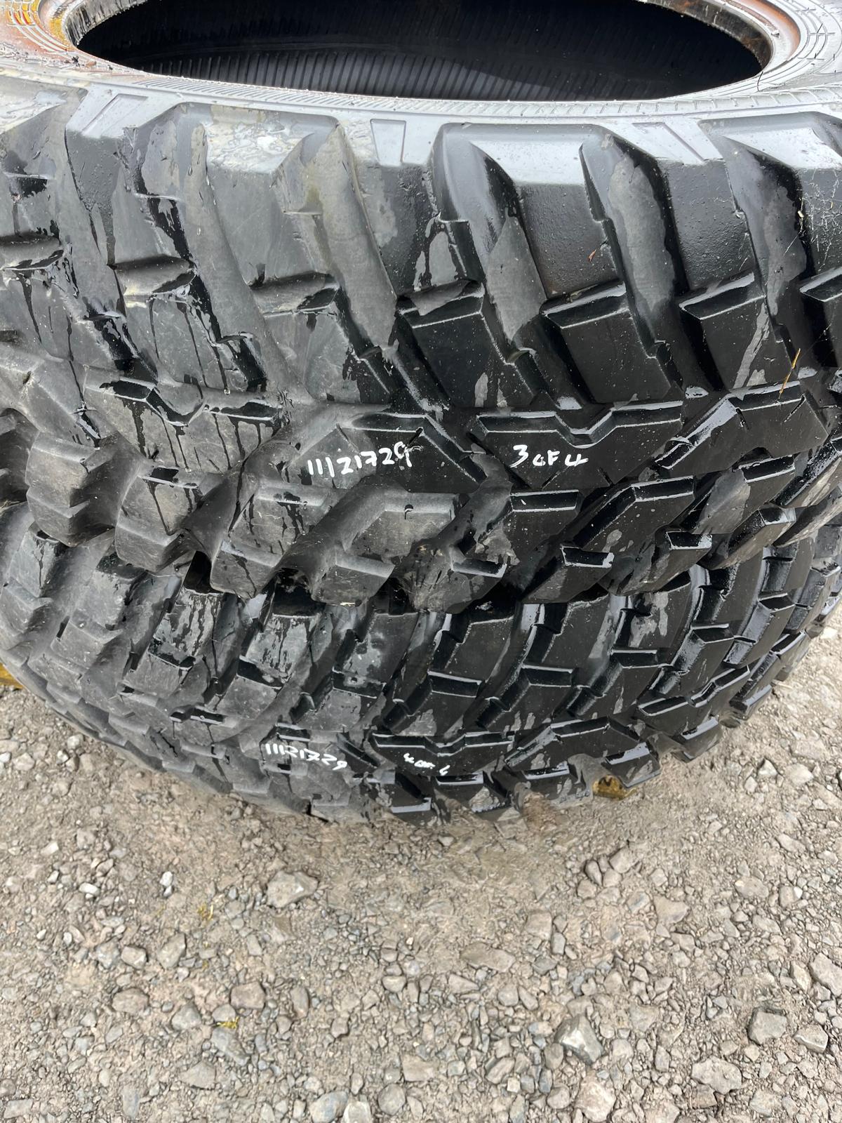 Used Set Nokian TRI2 tyres 440/80R34 & 400/80R24