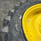 Unused Pair of John Deere Row Crop Wheels 420/80R46 on BKT Tyres