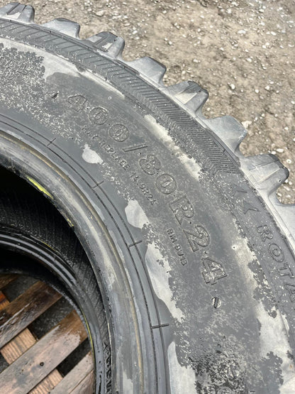 Used Set Nokian TRI2 tyres 440/80R34 & 400/80R24