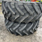 Used Pair Trelleborg 710/70R42 Tyres 40%