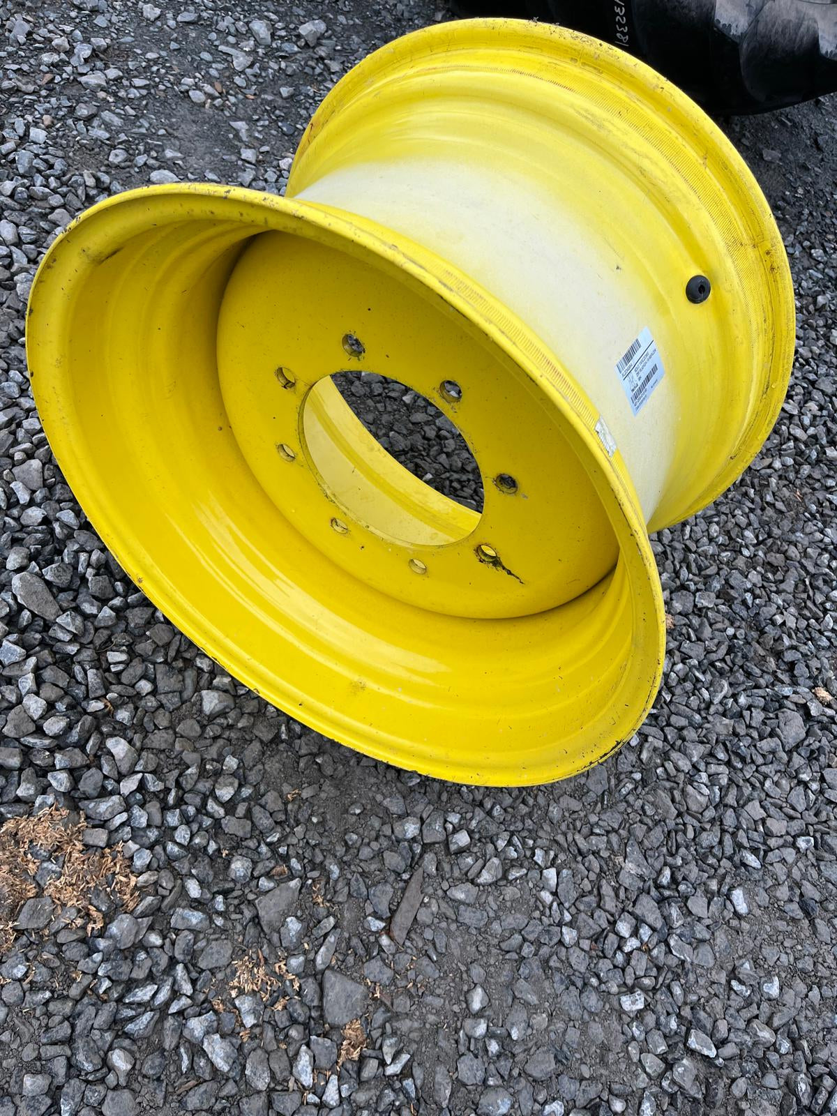 Used Pair 20x42 John Deere Solid Wheel Rims