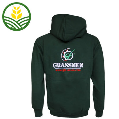 GRASSMEN Hoodie Bottle Green