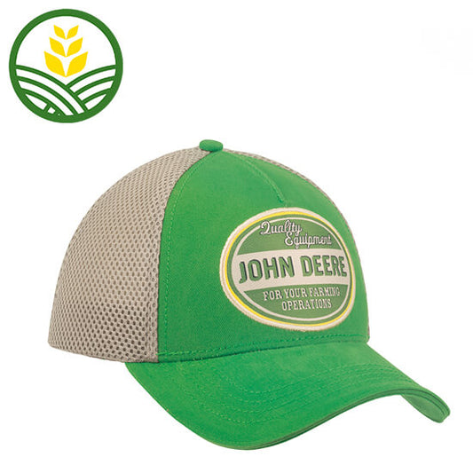 John Deere Quality Equipment Mesh Cap Green