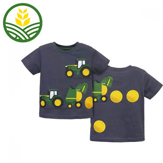 John Deere Toddler T-Shirt Baling Hay
