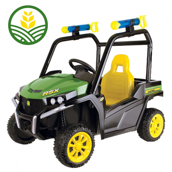 John deere buck ride on toy deals