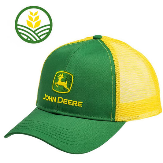 John Deere Green & Yellow Trucker Cap