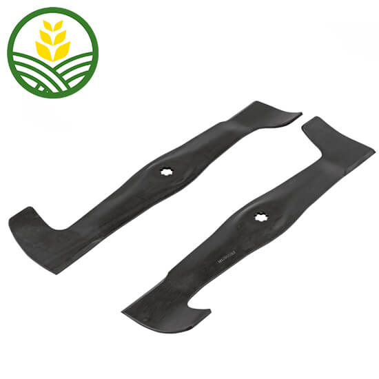 John Deere High Lift Mower Blade Kit - AM147289. Suitable for X155R, X166R, X167R and X350R.