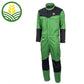 John Deere Adult Full Field Overalls in Green with black sections