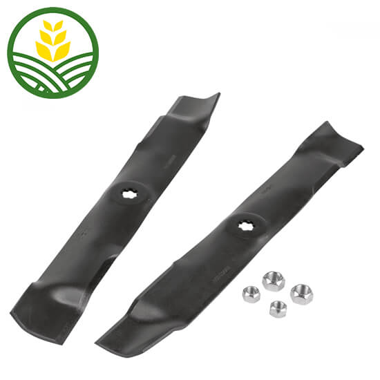 John Deere Mulch Mower Blade Kit - AM140973. Suitable for X300, X320 and X340.