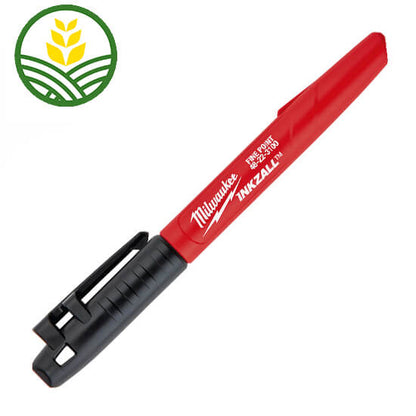 Milwaukee Inkzall Fine Marker (Red or Black)