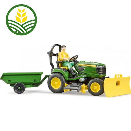John Deere Lawn Tractor & Gardener Toy