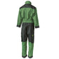 Back View of Kids John Deere Green and Black Overalls