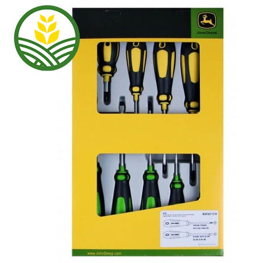John Deere 9 pc. Screwdriver Set