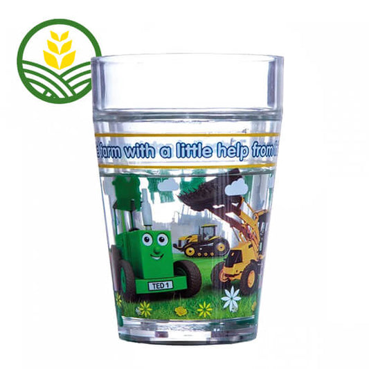 Tractor Ted Diggers Glitter Beaker