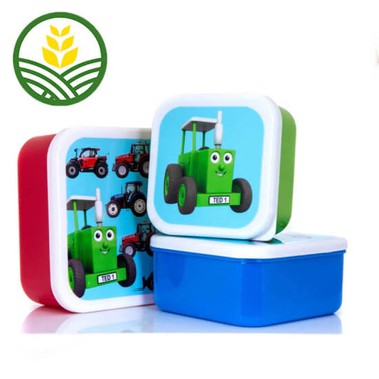 Tractor Ted Stacking Snack Pots